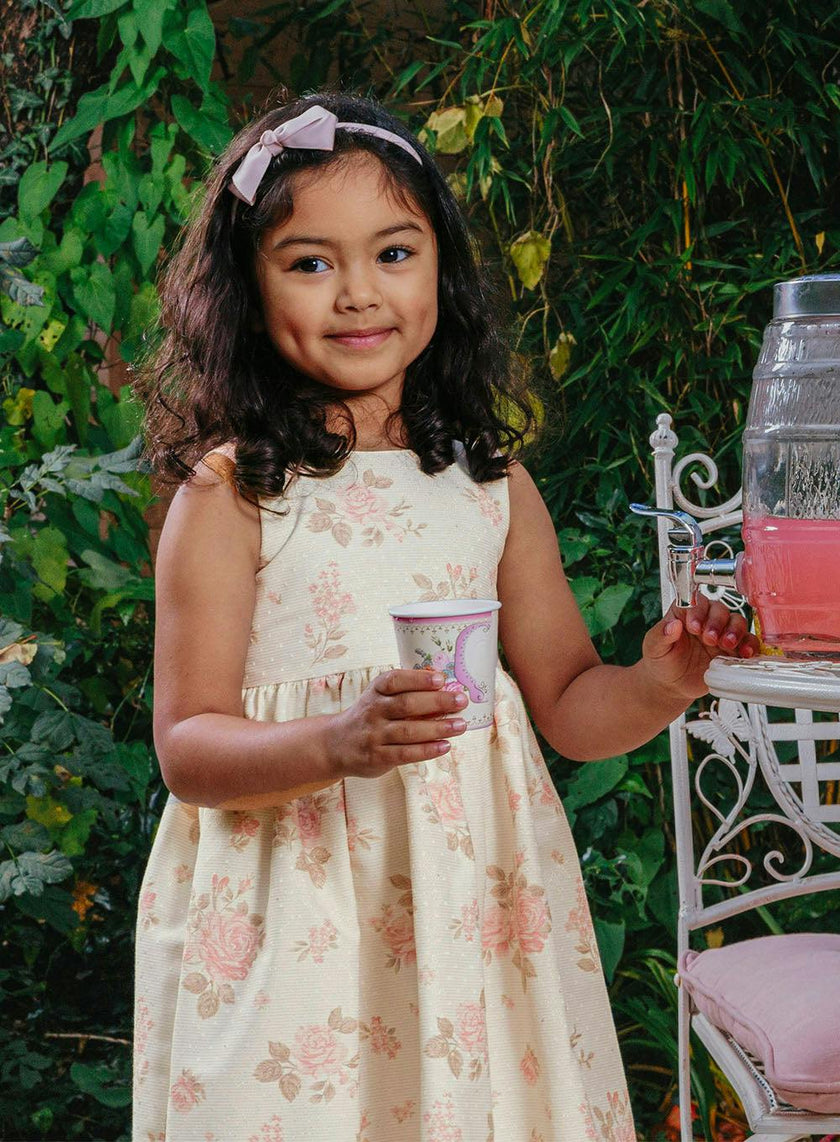 Maeva Gold Party Dress