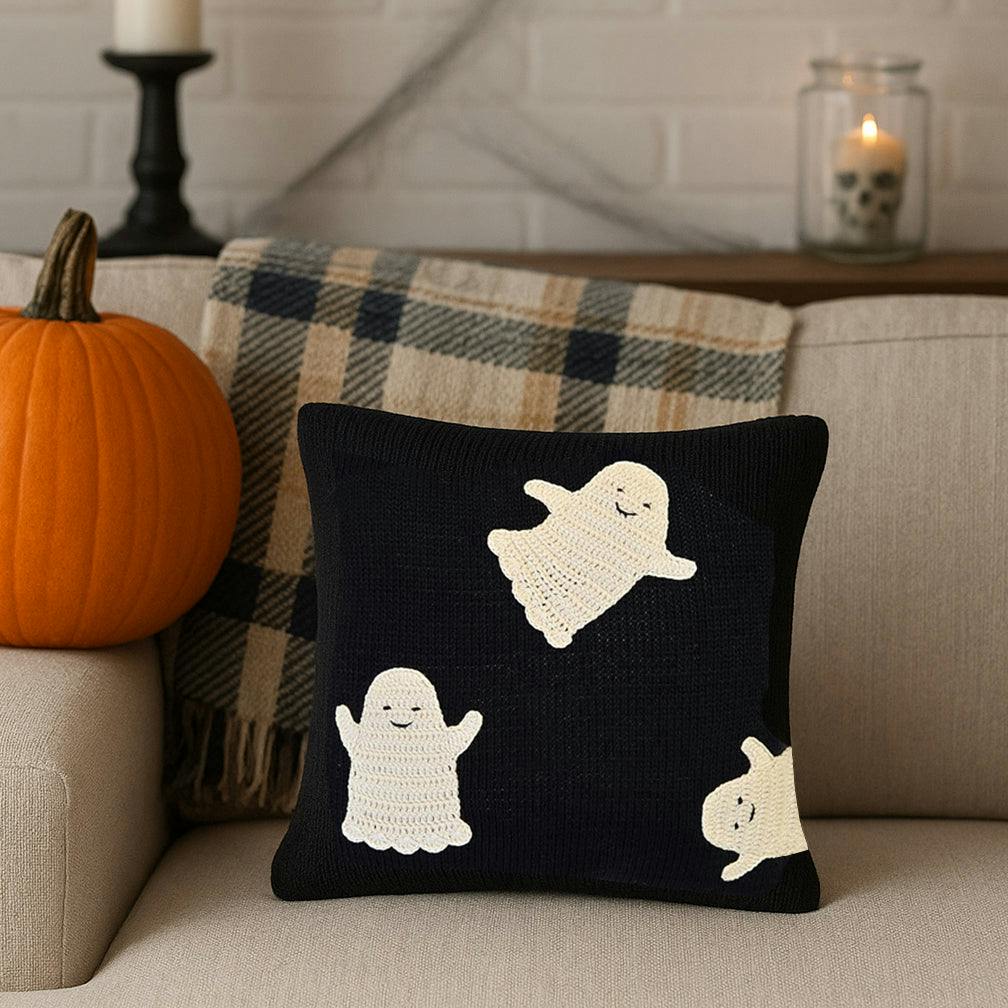 Ghost Halloween Pillow 10