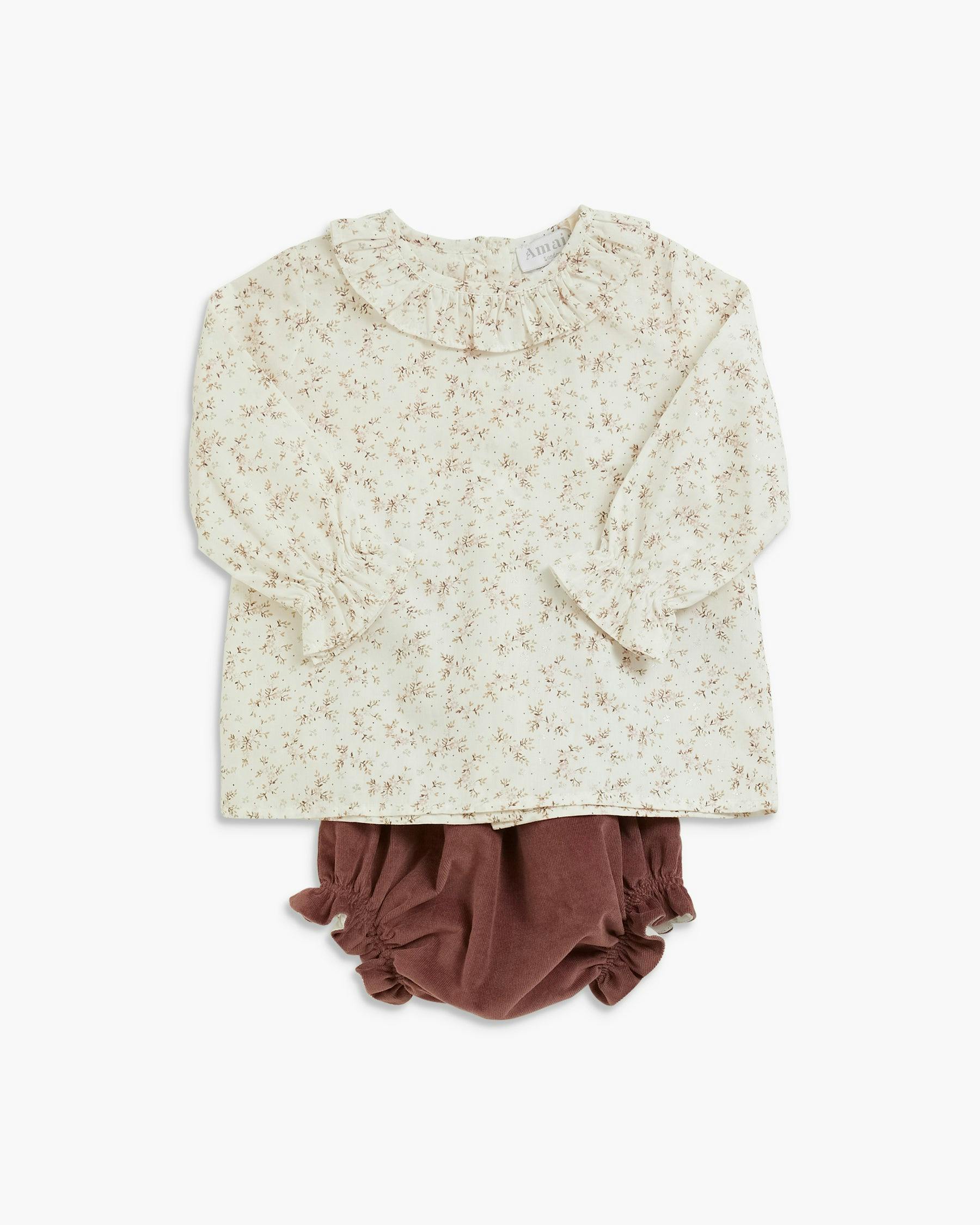 Bloom Bloomer Plum Babycord