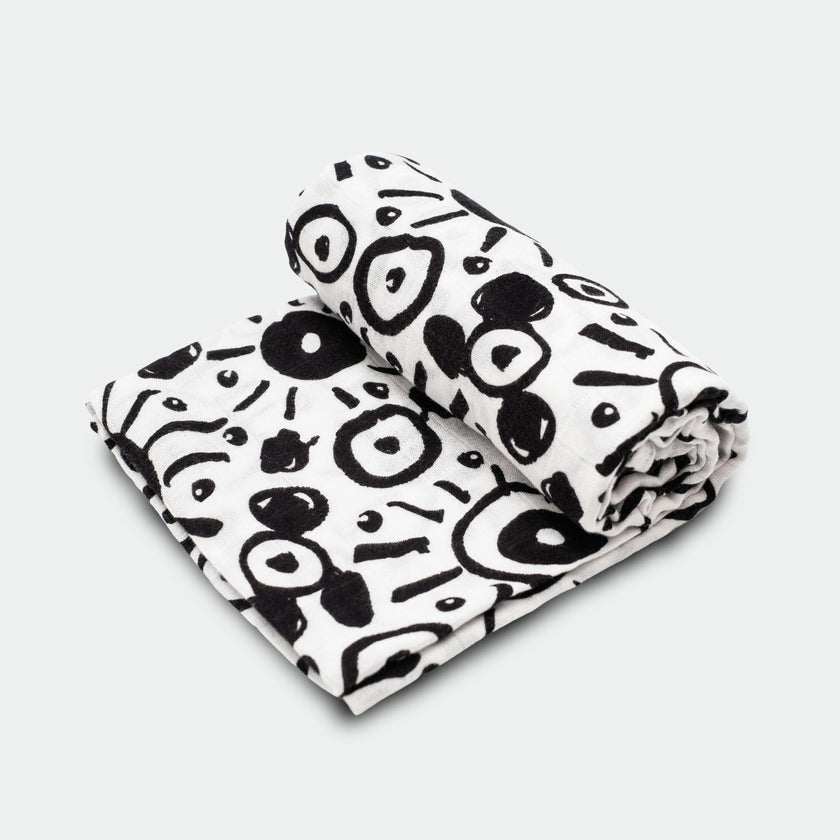 XL EYES MUSLIN - for newborn to 4 months old babies