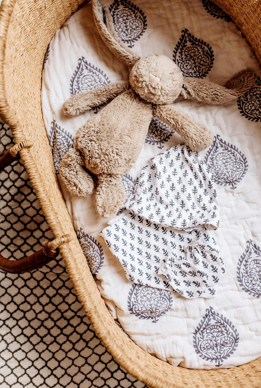 Certified Organic Handmade Newborn Baby Essential Giftset