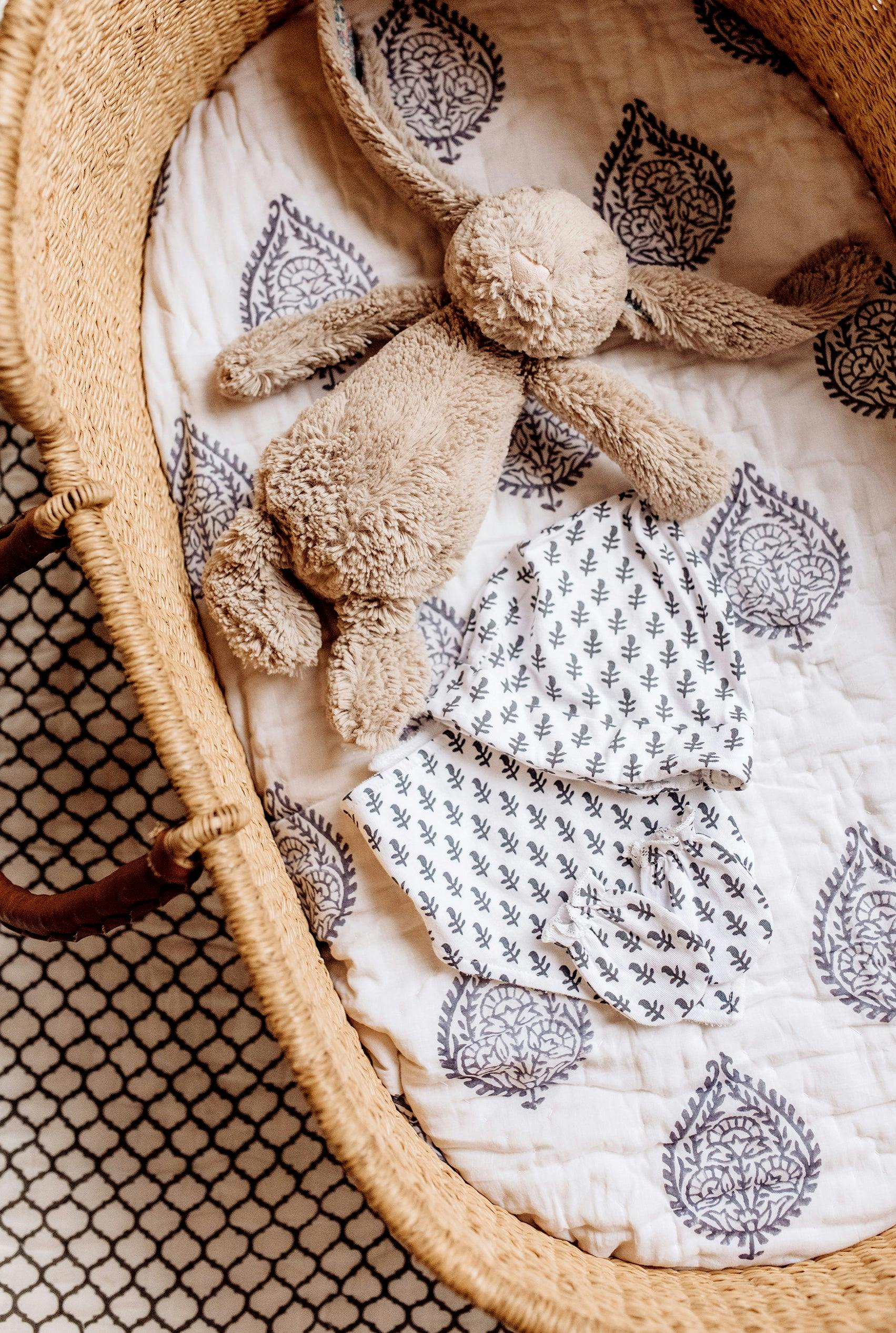 Certified Organic Handmade Newborn Baby Essential Giftset