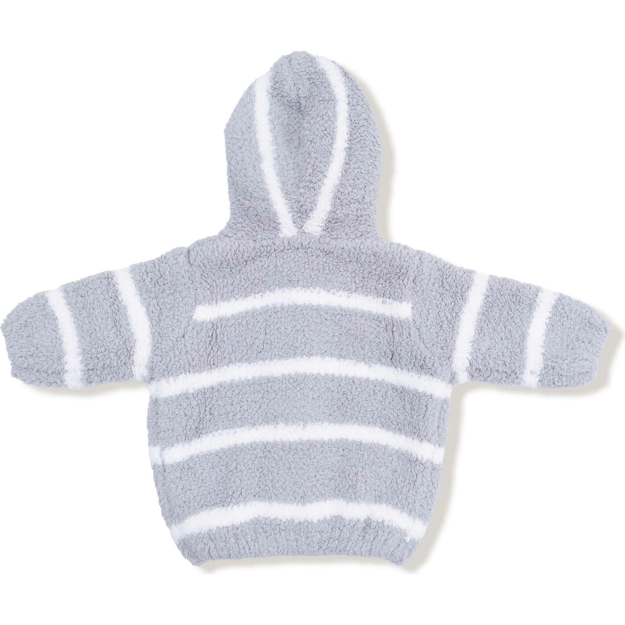 Chenille - White Hooded Jacket