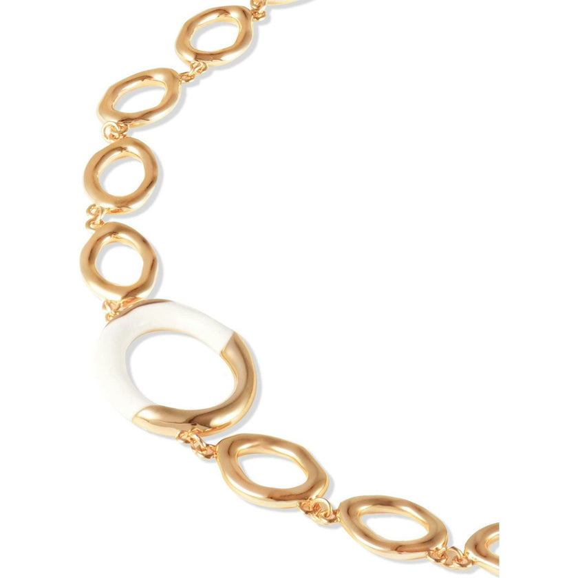 Time Ripples Round Necklace