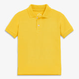 Kids short sleeve pique polo