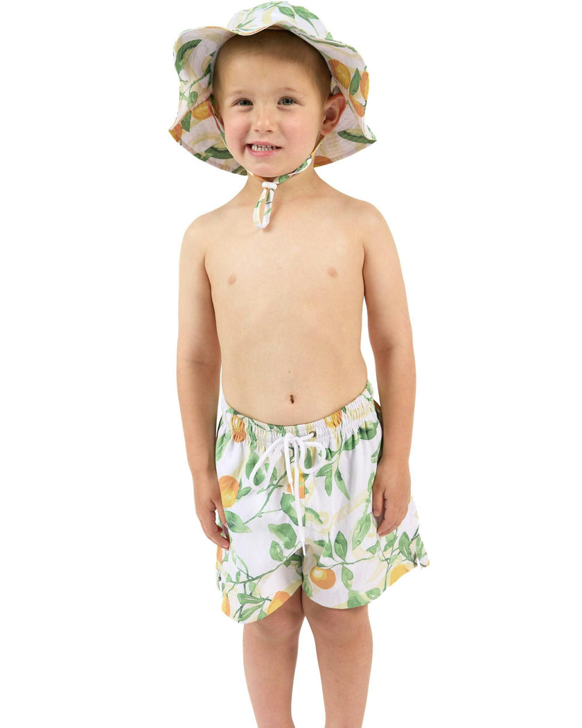 The Valencia - Boys Swim Trunks UPF 50+