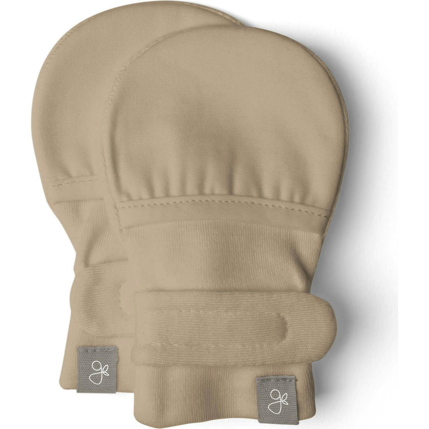 STAY ON MITTS | SANDSTONE — Bamboo Organic Cotton Blend