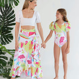 Women's Wrap Skirt - Viva Print