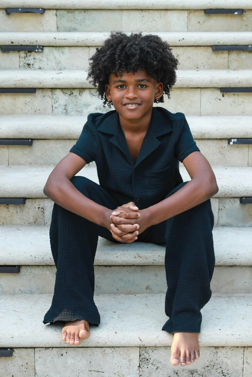 Organic Cotton Waffle Pant