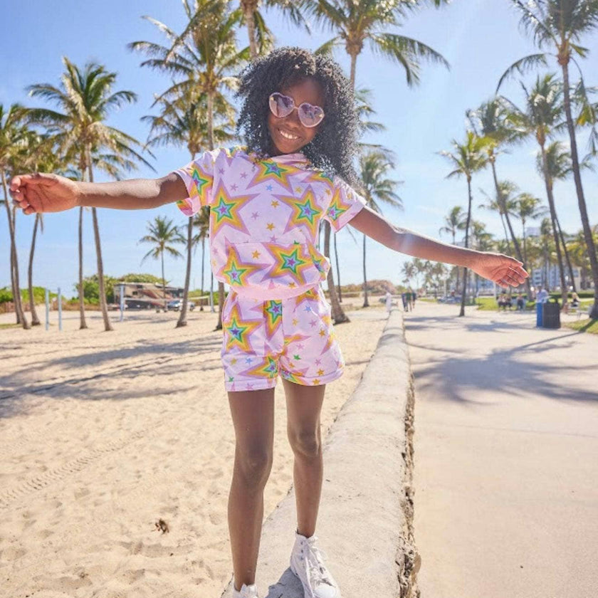 Super Star Hoodie Short Set