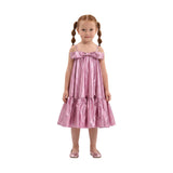 Pink Celestelle Bow Party Dress