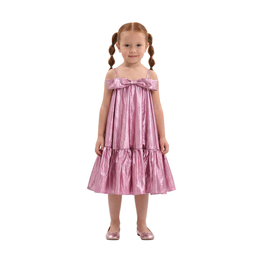 Pink Celestelle Bow Party Dress