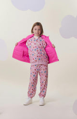 Soft Fleece Zip Up, Gems and Pearls