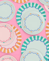 Italian Summer Plates - 32 matte paper plates