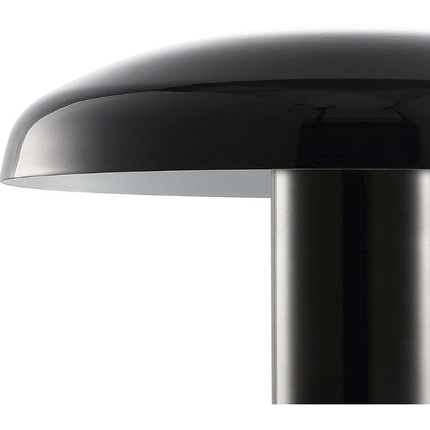 Suillius 11" Contemporary Bohemian Rechargeable/Cordless Iron Integrated LED Mushroom Table Lamp