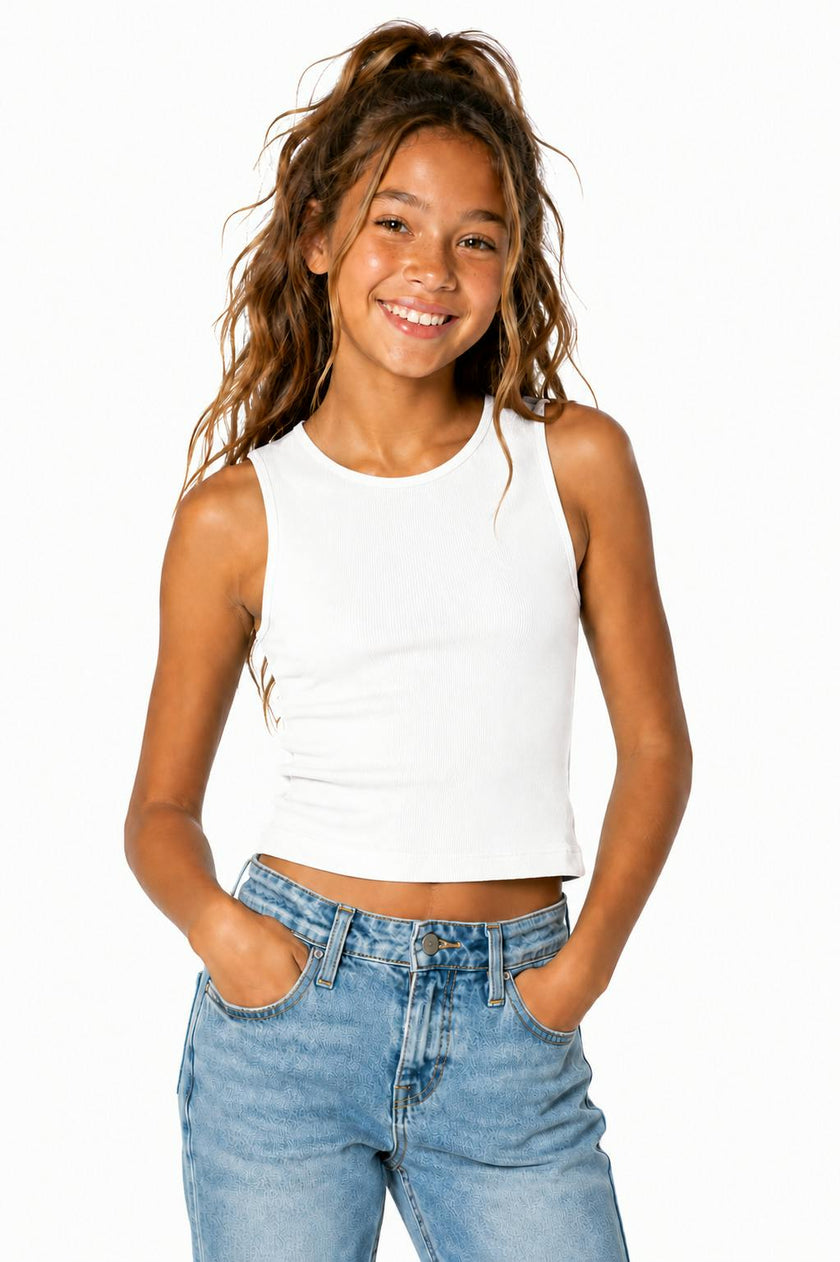 Sleeveless Seamless Top (8-12y)