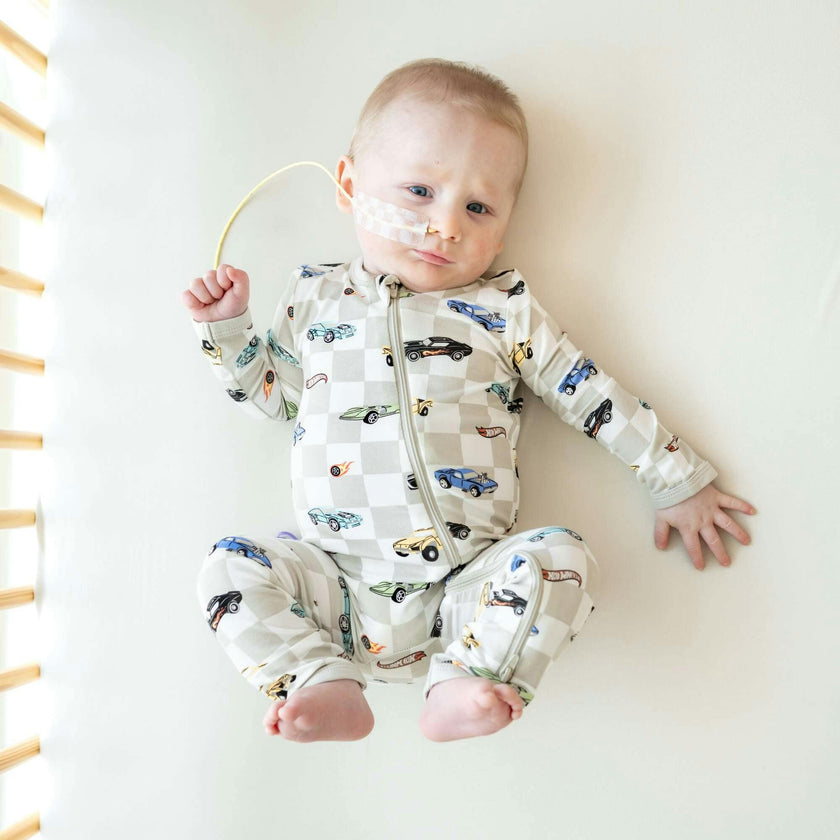 Zippered Romper, Fast and Fierce