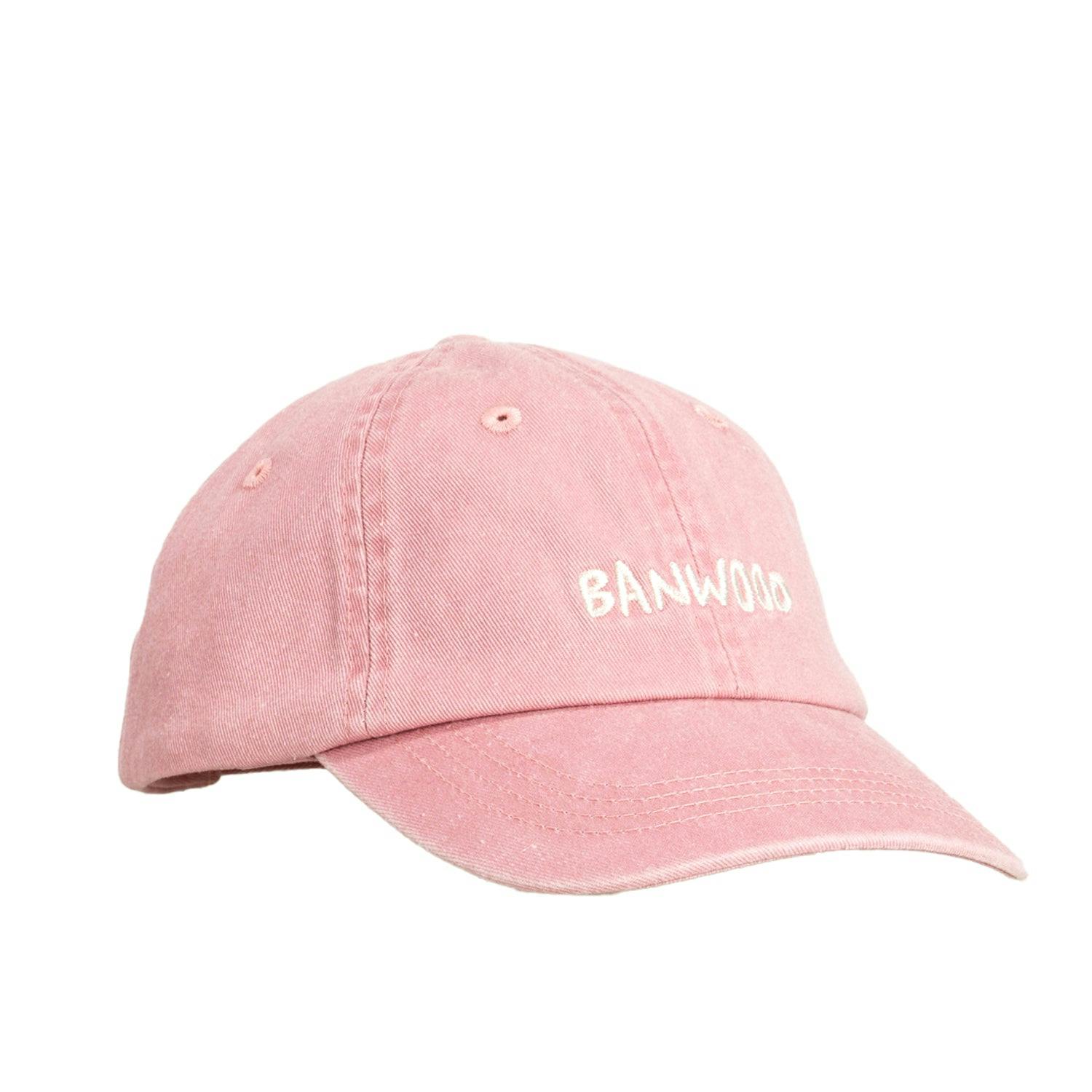 Banwood Kids Washed Cap — Rose