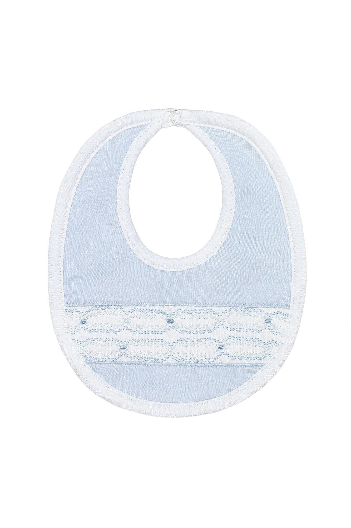 Signature Smocked Boys Bib