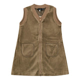 Velour Zip Up Jumper
