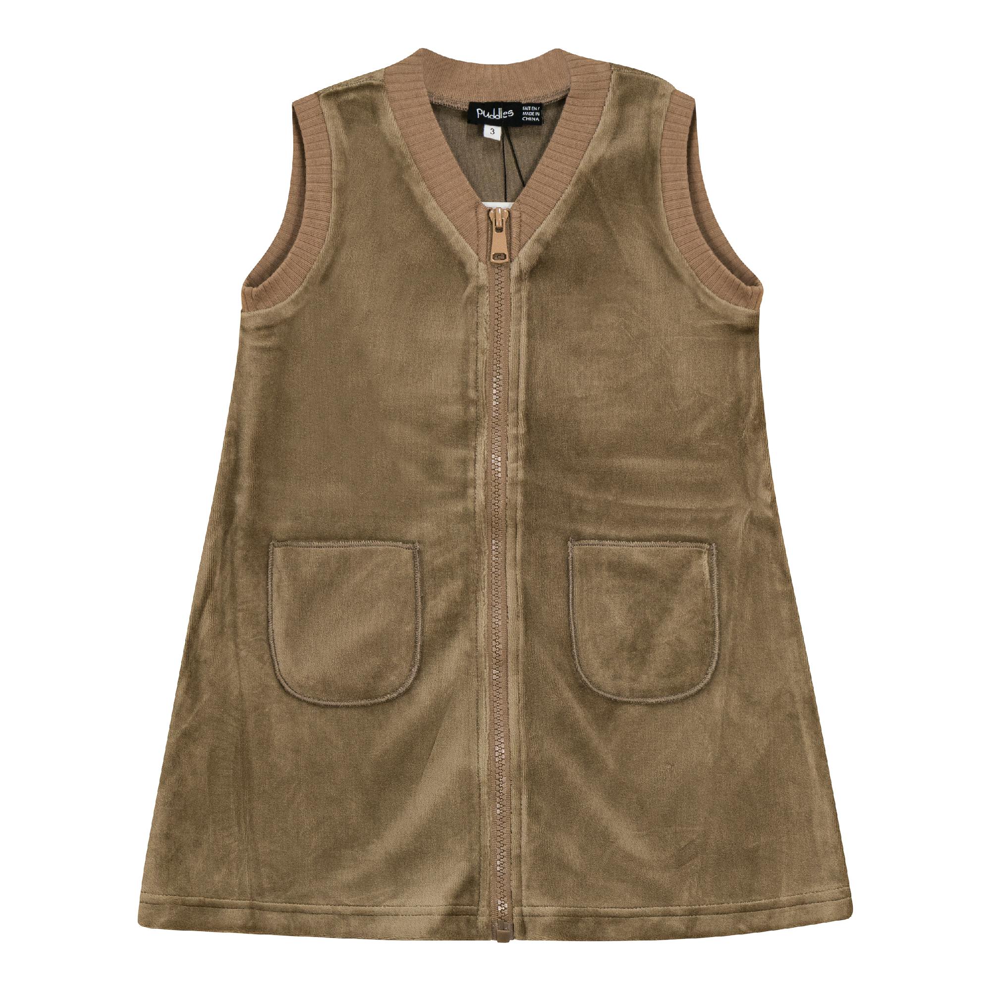 Velour Zip Up Jumper