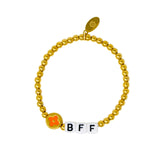 Girl's BFF / Heart Bead Bracelet Set