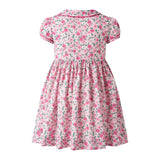 Blossom Flower Button-Front Dress