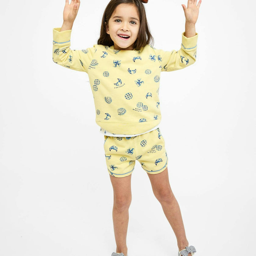 Remy Short Set, Butter Le Breakfast