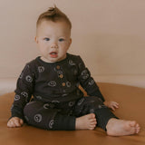 Organic Button Romper