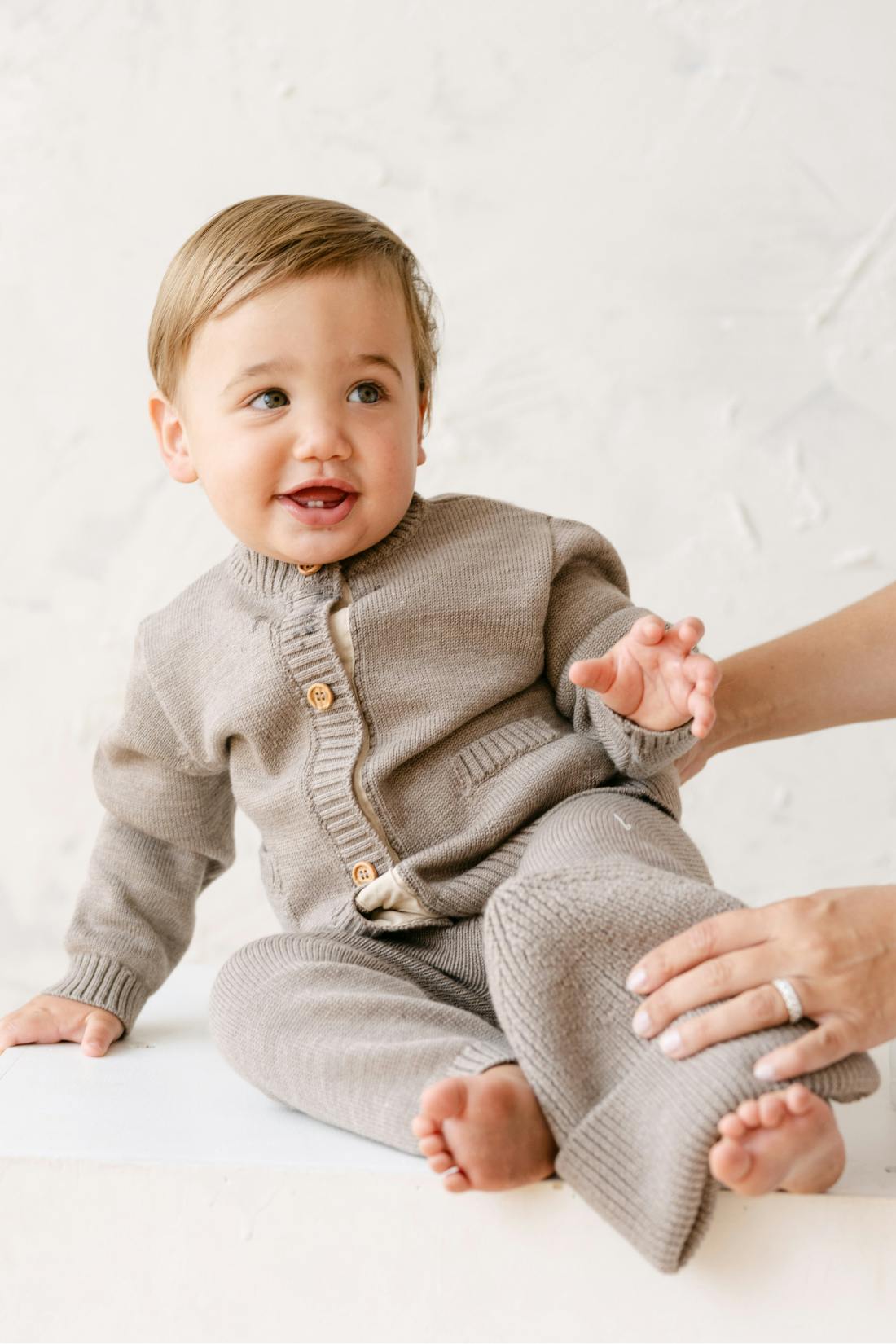 Merino Wool Baby Cardigan