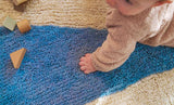 Beach Ball Washable Round Wool Rug