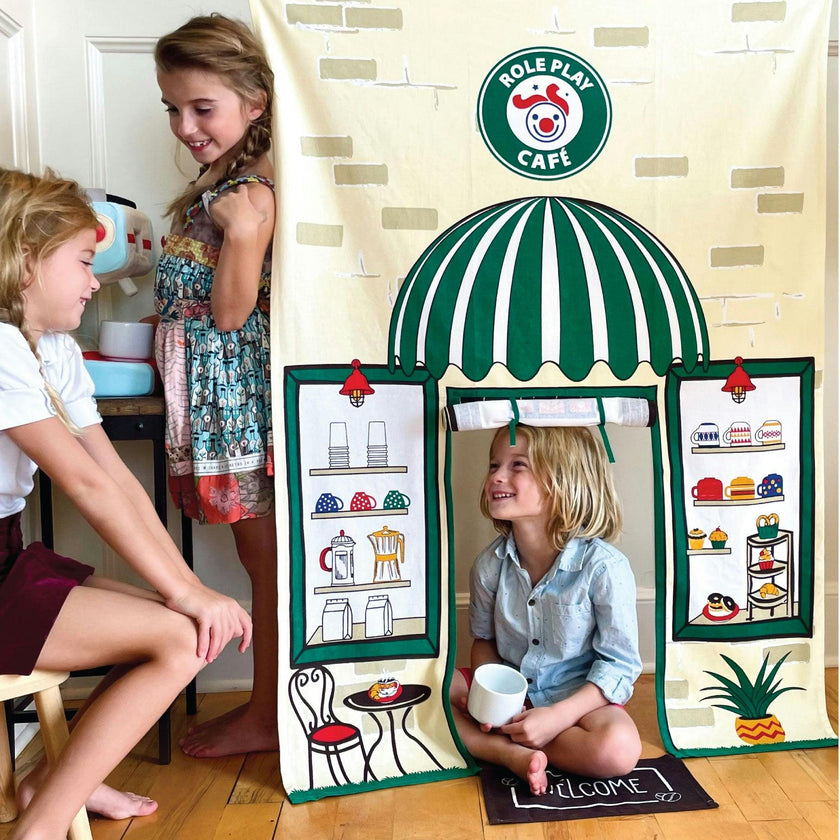 Cafe Doorway Tent with Play Accessories