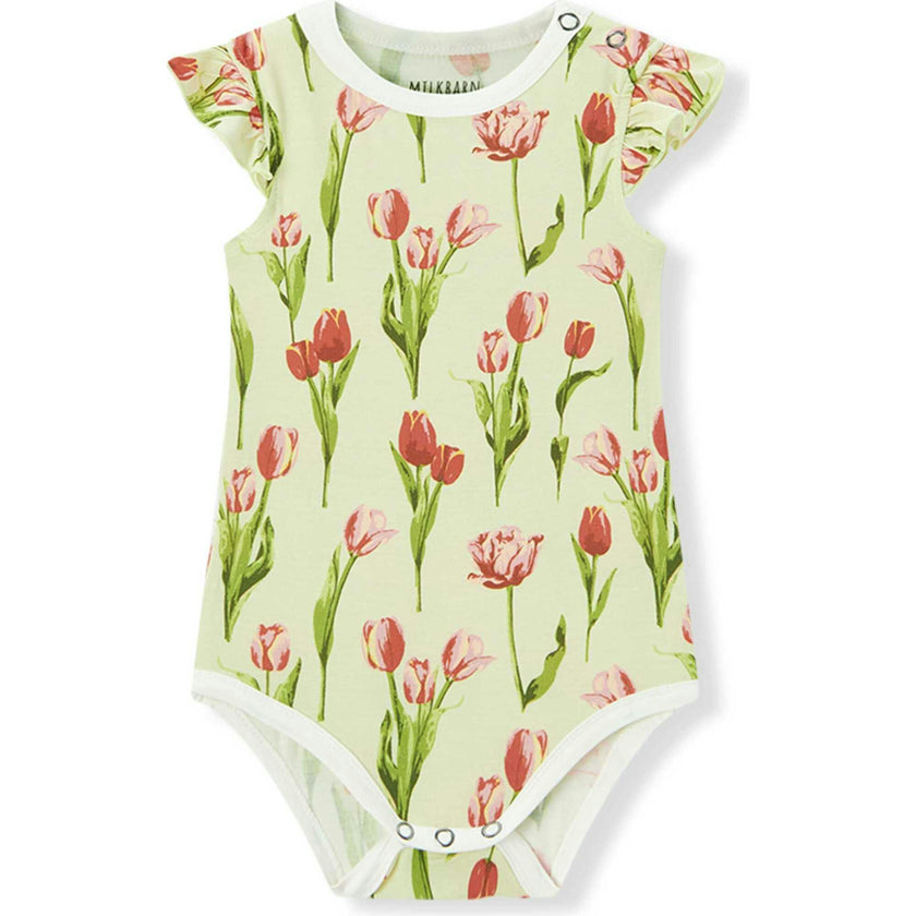 Tulip Luxe Stretch Ruffle One Piece