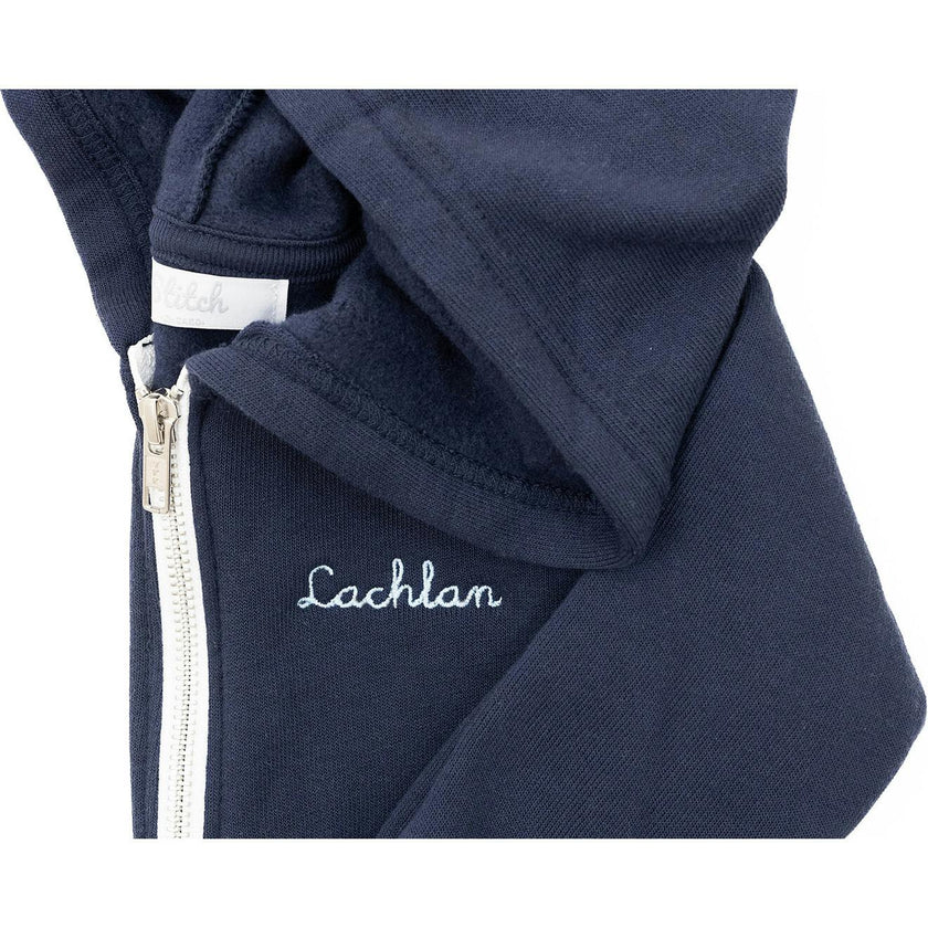 Hooded Zip-up Sweatshirt
