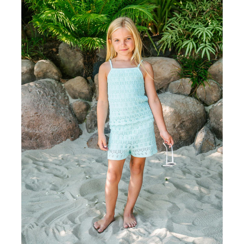 Ice Blue Milo Set, Blue