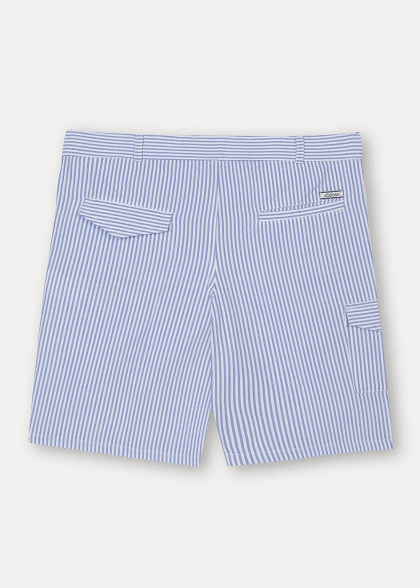 Cargo Seersucker Shorts