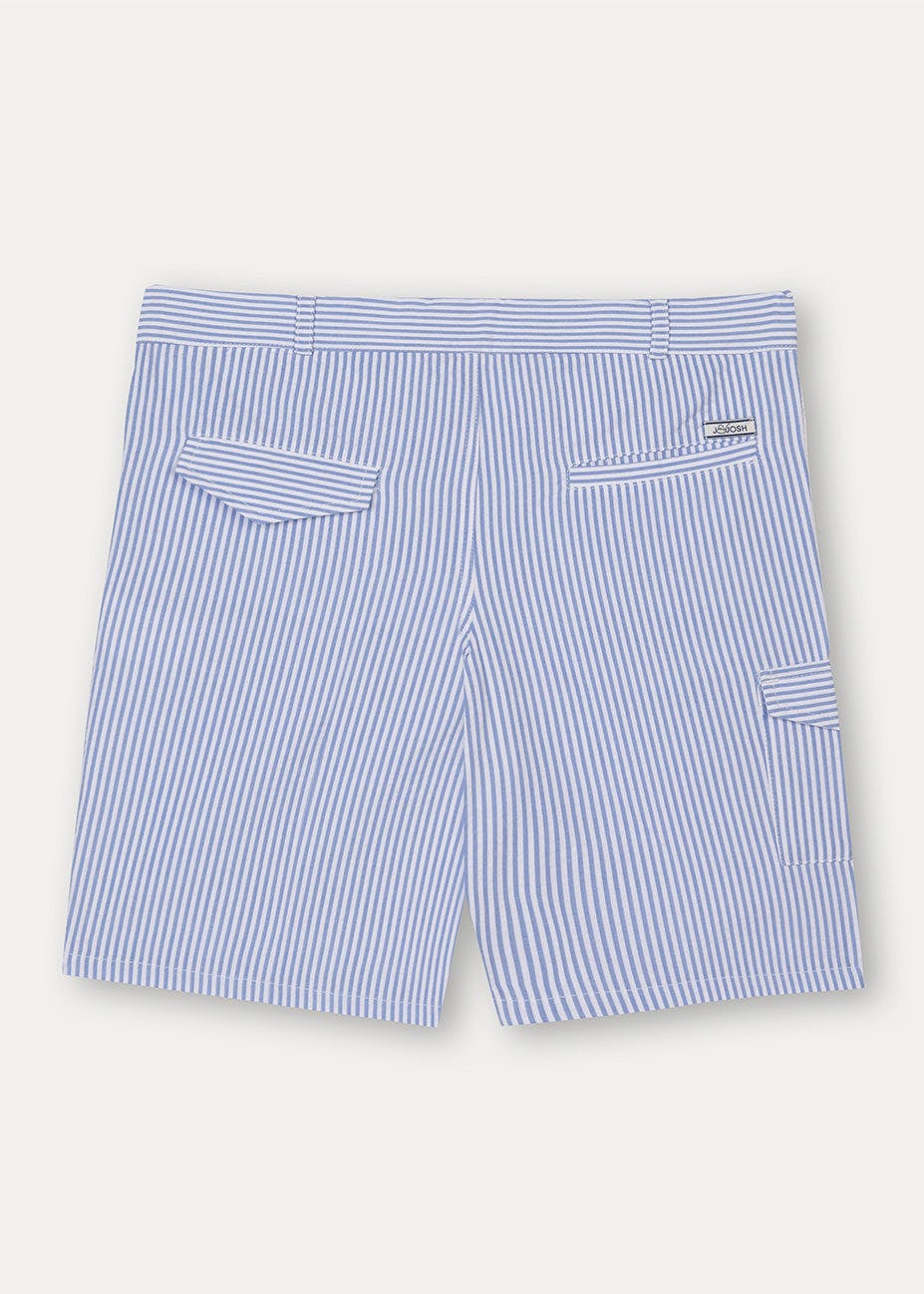 Cargo Seersucker Shorts