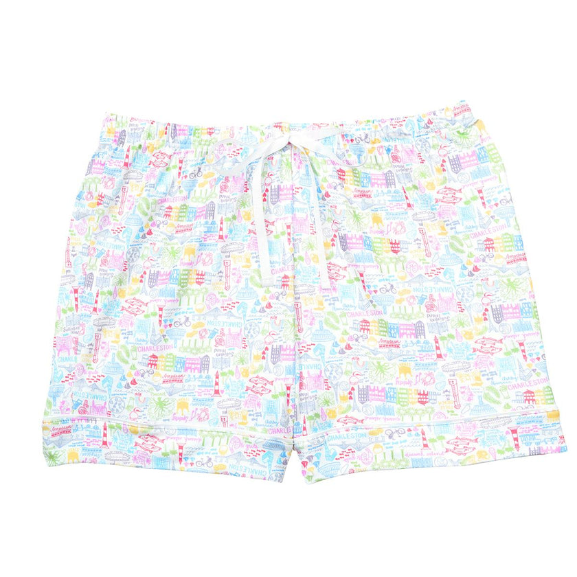 Charleston Women’s Button Front Short Pajama Set