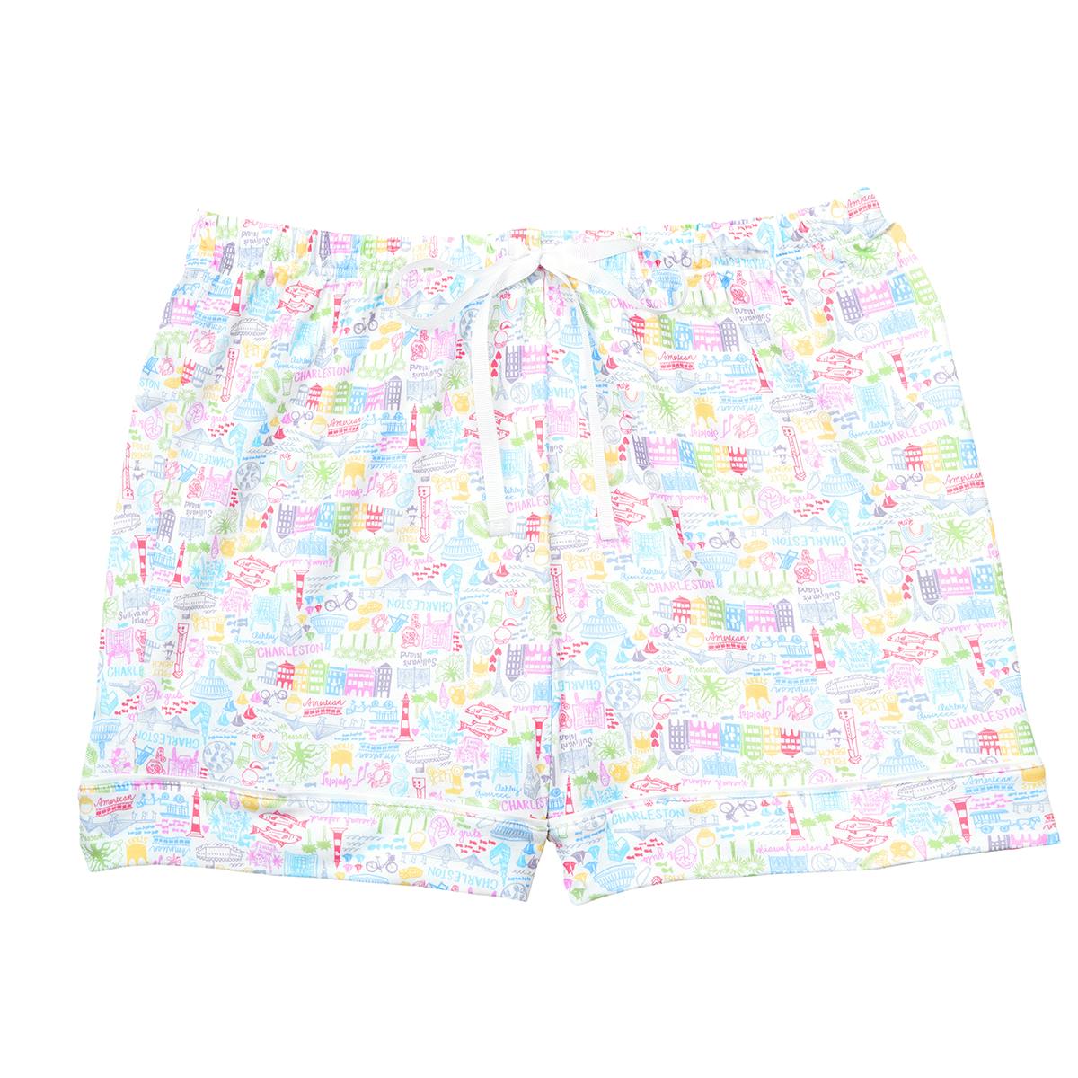 Charleston Women’s Button Front Short Pajama Set