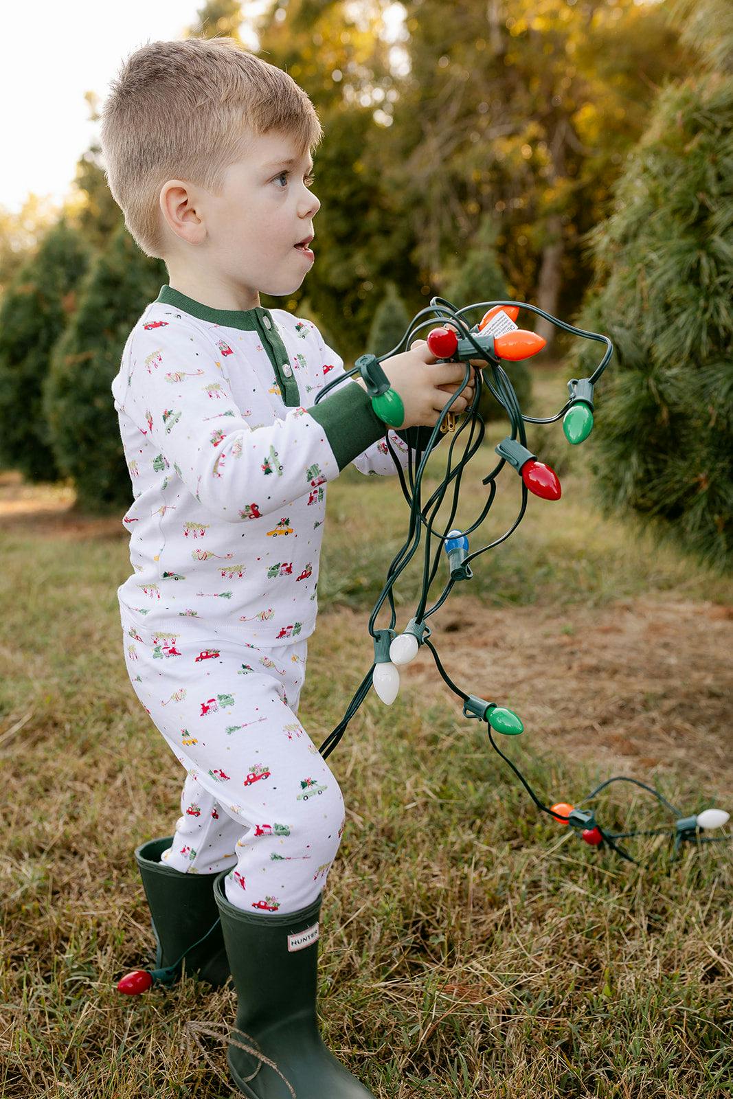 Morgan PJ Set - Bringing Home Christmas