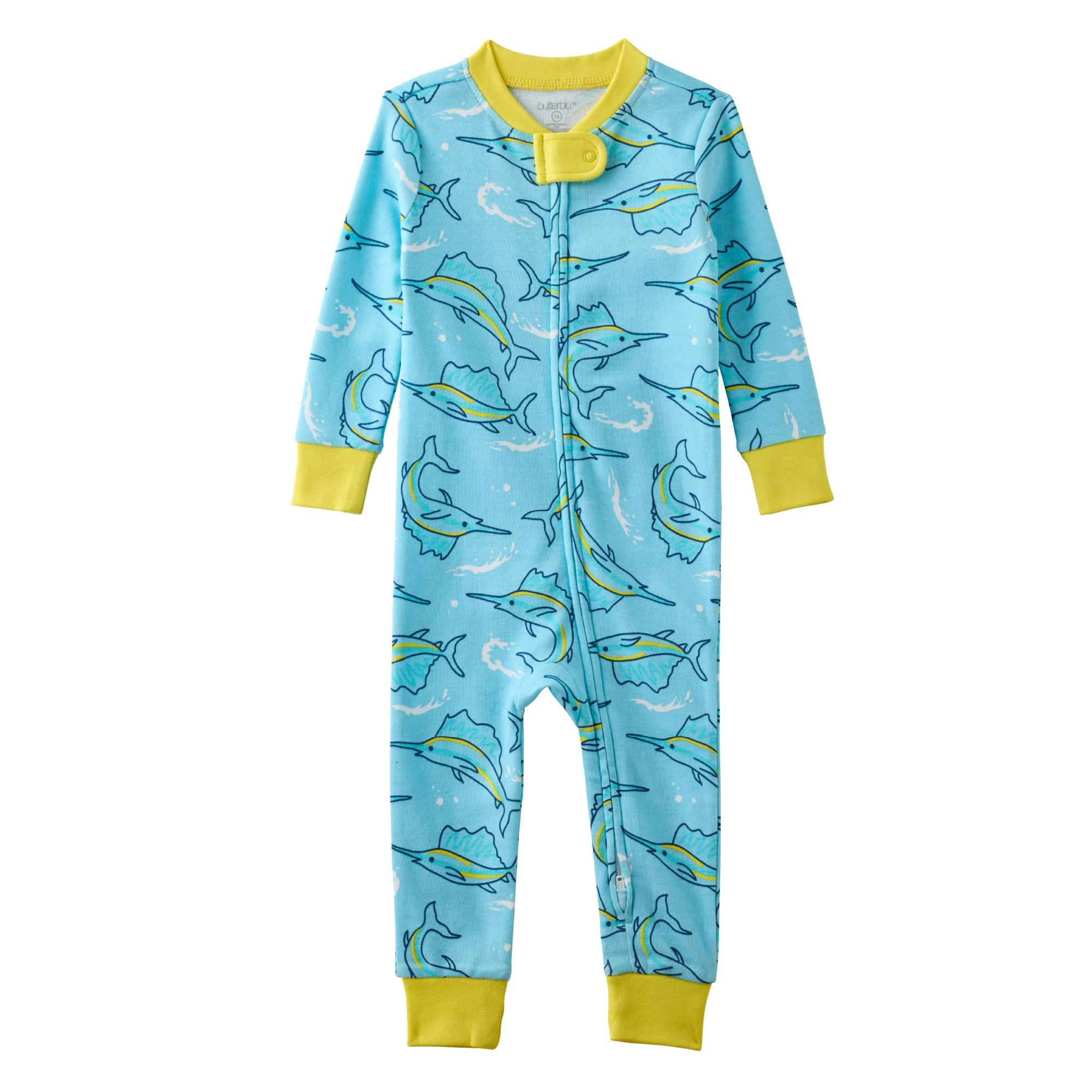 SHAWN Snug-fit Footless Baby Pajamas for Boys & Girls
