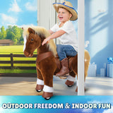 Model Y® Horse Ride-On Toy Age 3–4 – Brown