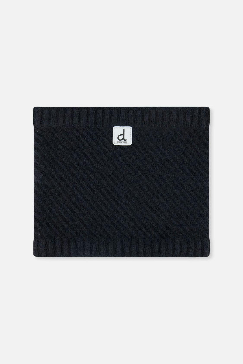 Winter Knit Neckwarmer Black