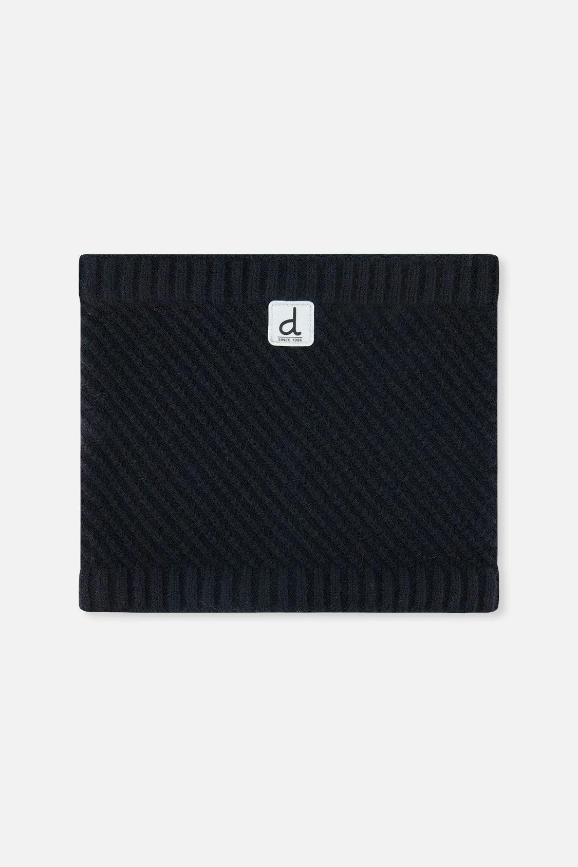Winter Knit Neckwarmer Black