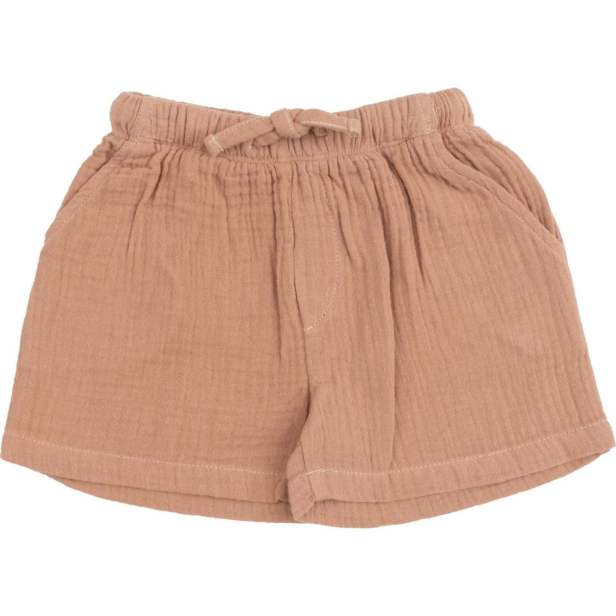 Short - Solid Muslin Camel