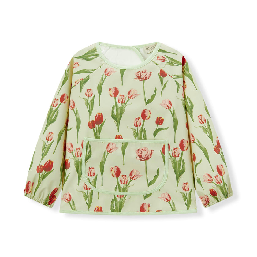 Tulip Long Sleeve Pocket Bib