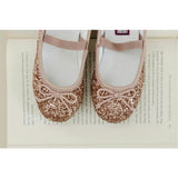 Victoria Sparkle Glitter Flat