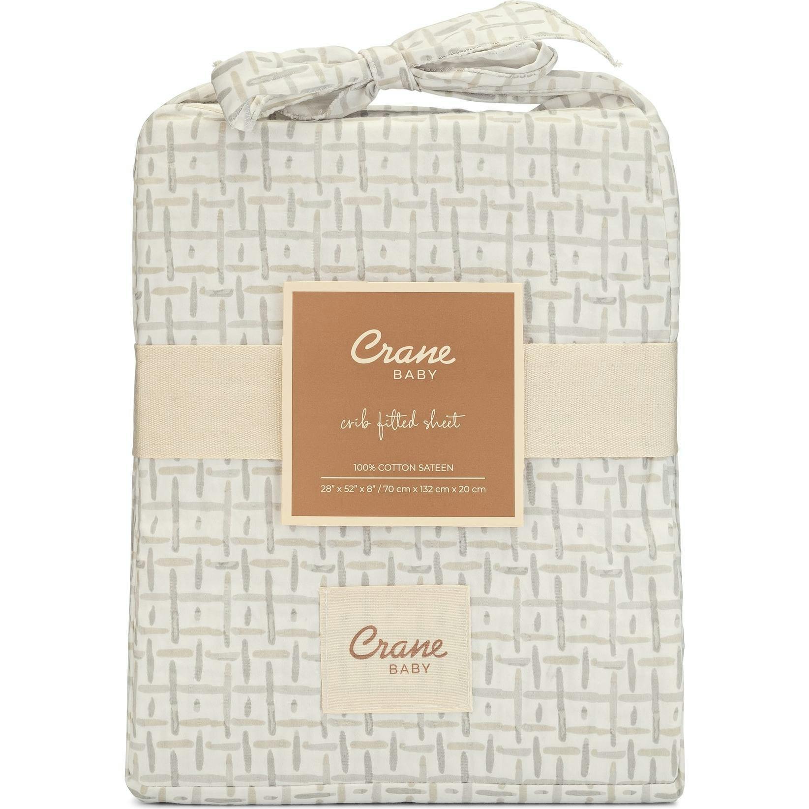 Cove Fitted Crib Sheet (Hashtag)