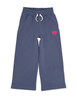 Bow Sweatpant - Crown Blue Fleece