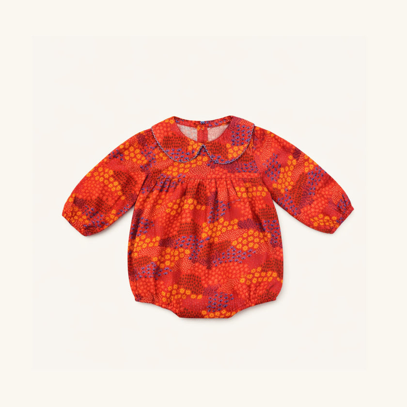Baby Bubble in Red Floral